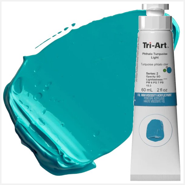 Tri-Art HV Phthalo Turquoise Light 60mL