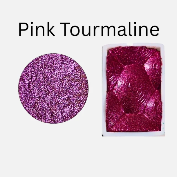 Skrim Pink Tourmaline � Shimmer/glimmer Akvarelfarve (Helpan)