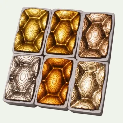 Skrim Pure Metalloid S�t med 6 helpans