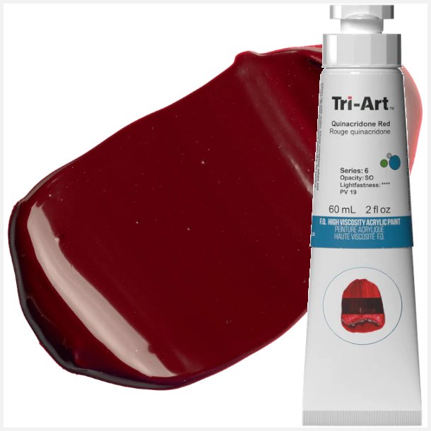 Tri-Art HV Quinacridone Red 60mL