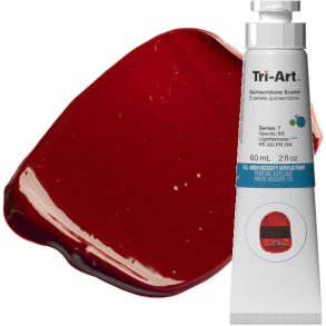 Tri-Art HV Quinacridone Scarlet 60mL