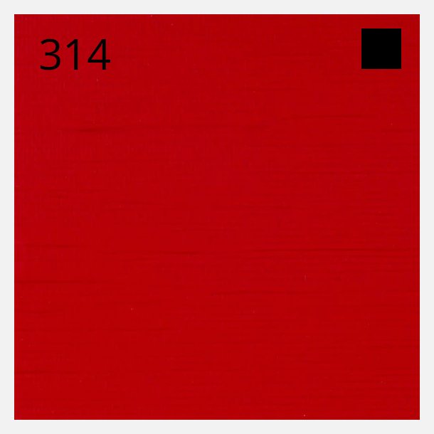 314 Cadmium Red Medium - Rembrandt Acrylic 40ml