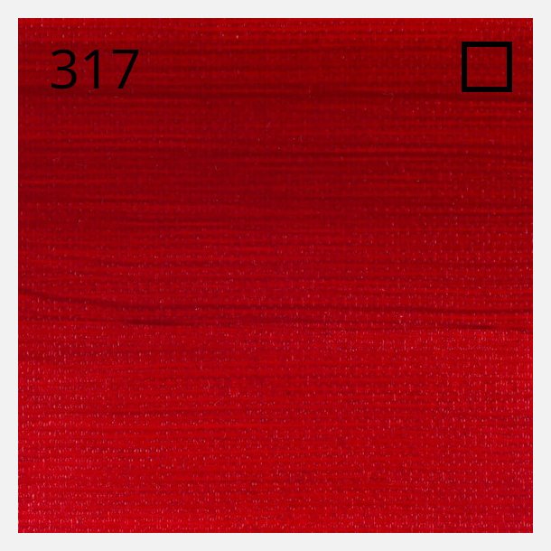 317 Transparent Red Medium - Rembrandt Acrylic 40ml