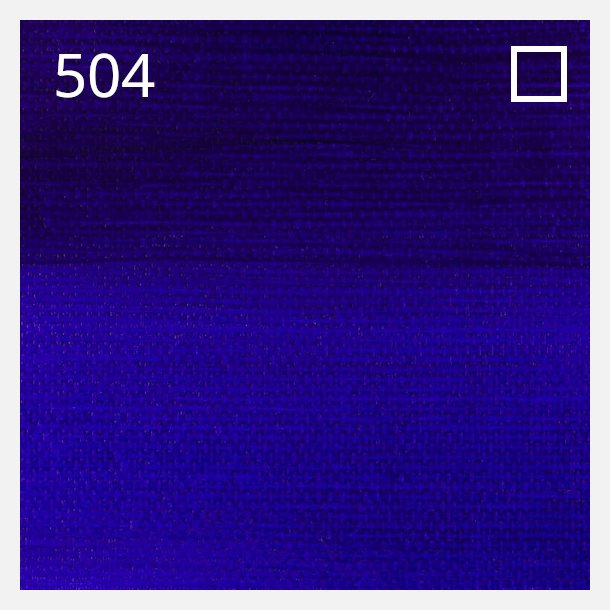 504 Ultramarine - Rembrandt Acrylic 40ml