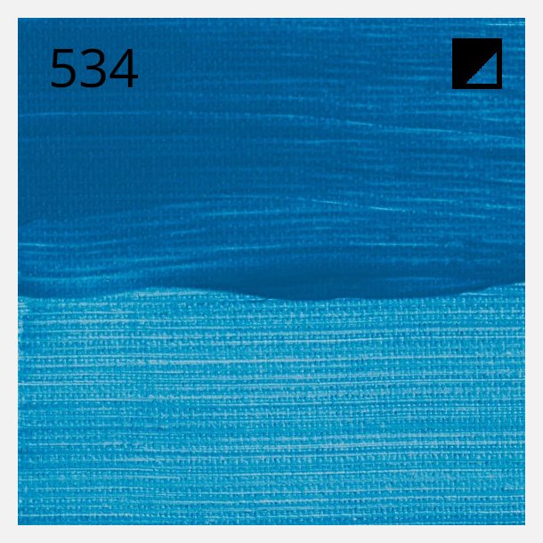 534 Cerulean Blue - Rembrandt Acrylic 40ml