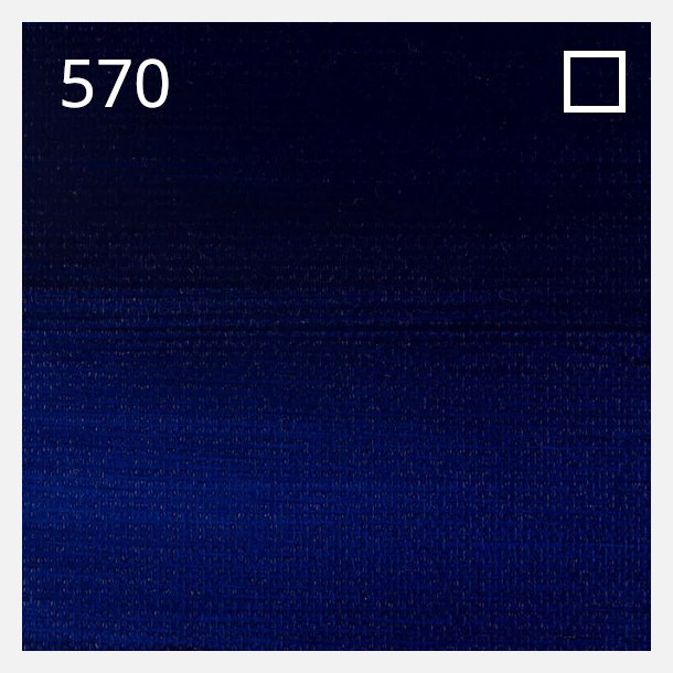 570 Phthalo Blue - Rembrandt Acrylic 40ml