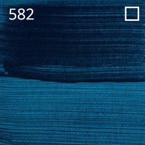 582 Manganese Blue Phthalo - Rembrandt Acrylic 40ml