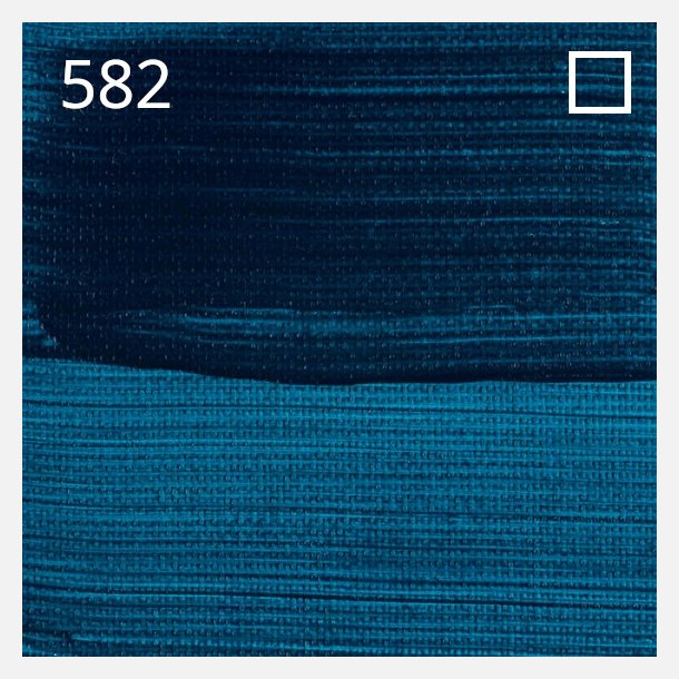 582 Manganese Blue Phthalo - Rembrandt Acrylic 40ml