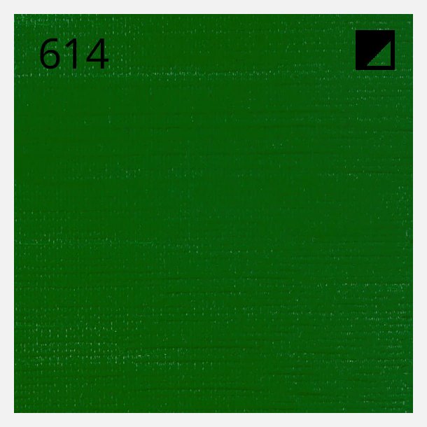 614 Permanent Green Medium - Rembrandt Acrylic 40ml