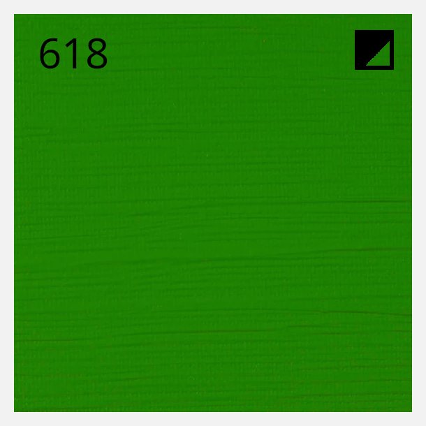 618 Permanent Green Light - Rembrandt Acrylic 40ml