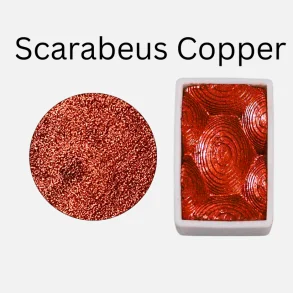 Skrim Scarabeus Copper � Metallic Akvarelfarve (Helpan)