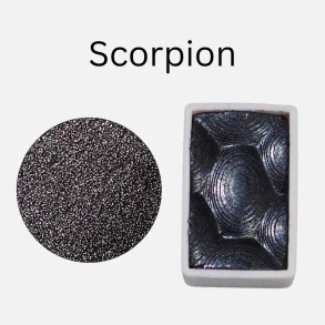 Skrim Scorpion � Skinnende/Glimmer Akvarelfarve (Helpan)