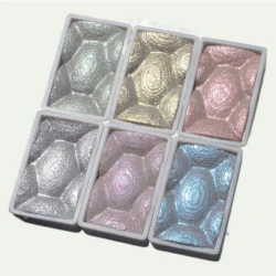 Skrim Ghost Pearl  Skinnende Perlemorsfarver. Akvarelst med 6 helpans