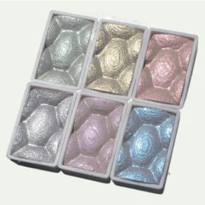 Skrim Ghost Pearl  Skinnende Perlemorsfarver. Akvarelst med 6 helpans