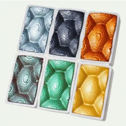 Skrim Mother of Pearls  Skinnende Akvarelst med 6 helpans farver, (Metallic &amp; Perlemor)