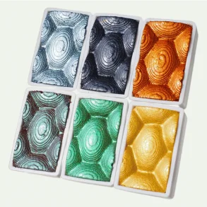 Skrim Mother of Pearls  Skinnende Akvarelst med 6 helpans farver, (Metallic & Perlemor)