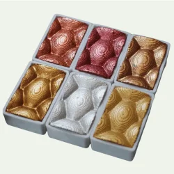 Skrim Pharaohs Treasury  Perlemor &amp; Metallic Akvarelfarver (St med 6 stk Helpans)