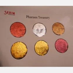 Skrim Pharaohs Treasury  Perlemor &amp; Metallic Akvarelfarver (St med 6 stk Helpans)