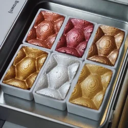 Skrim Pharaohs Treasury  Perlemor &amp; Metallic Akvarelfarver (St med 6 stk Helpans)