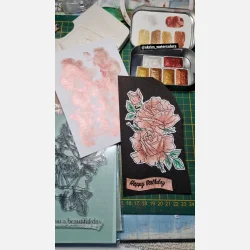 Skrim Pharaohs Treasury  Perlemor &amp; Metallic Akvarelfarver (St med 6 stk Helpans)