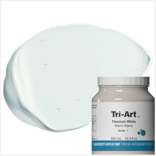 Tri-Art HV Titanium White 500mL