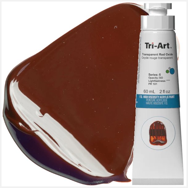 Tri-Art HV Transparent Red Oxide 60mL