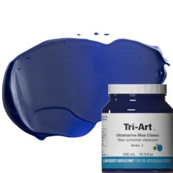 Tri-Art HV Ultramarine Blue Classic 500mL