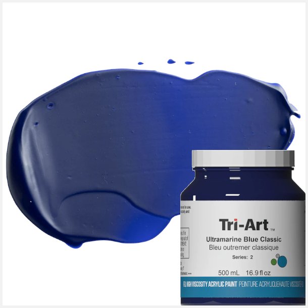 Tri-Art HV Ultramarine Blue Classic 500mL