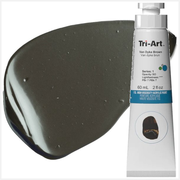 Tri-Art HV Van Dyke Brown 60mL