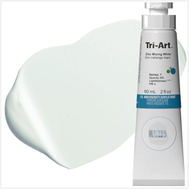 Tri-Art HV Zinc Mixing White 60mL