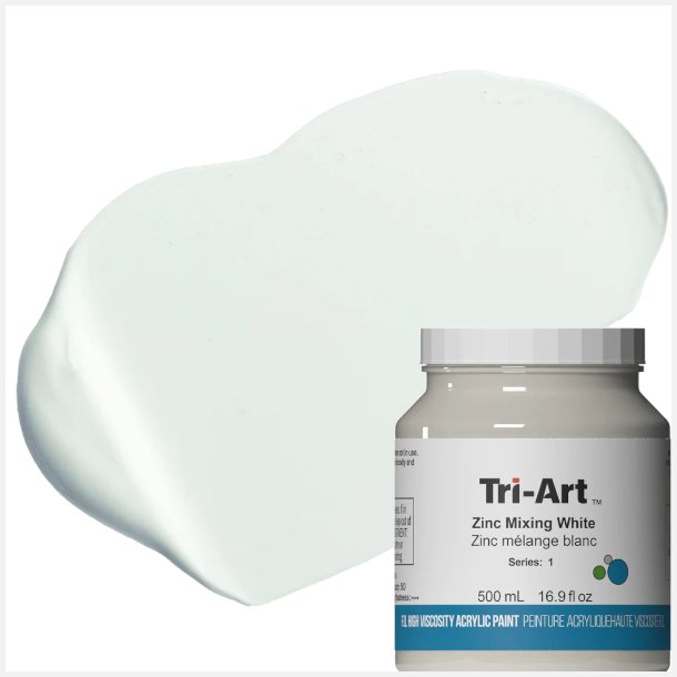 Tri-Art HV Zinc Mixing White 500mL