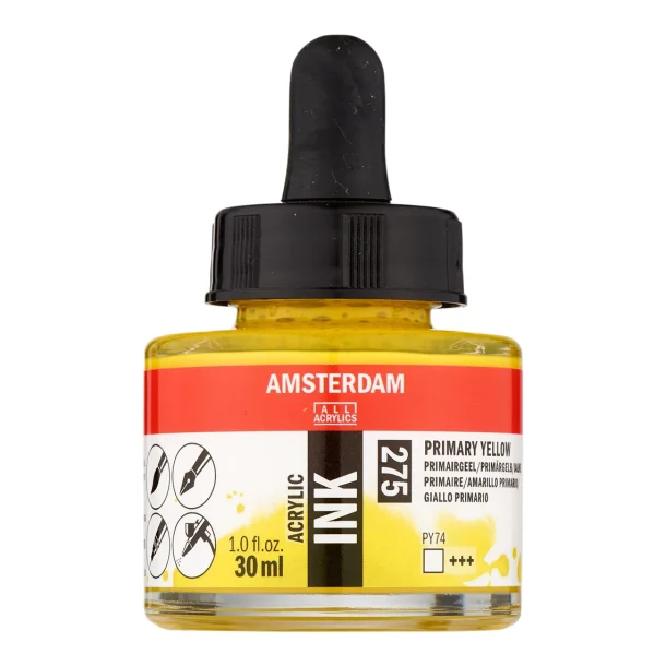 Amsterdam Ink 30ml - 275 Primary Yellow