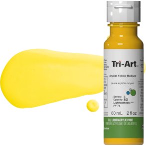 Tri-Art Liquid Arylide Yellow Medium 60mL
