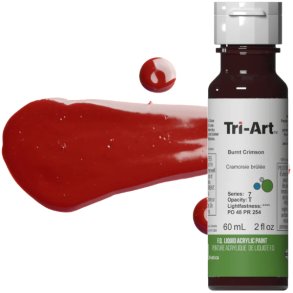 Tri-Art Liquid Burnt Crimson 60mL
