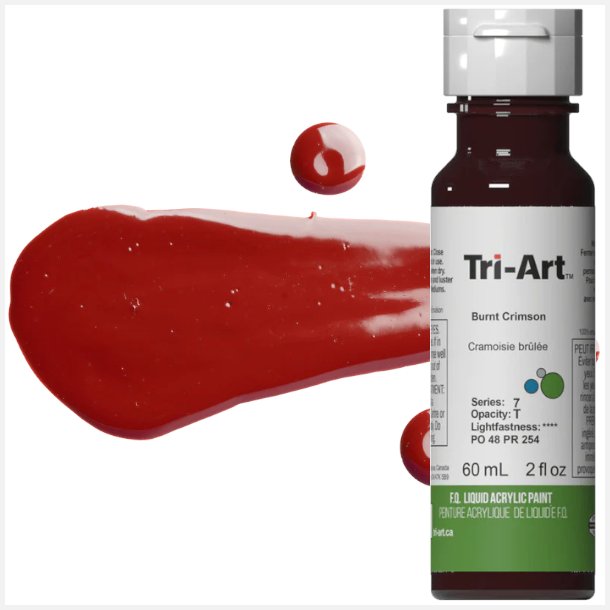 Tri-Art Liquid Burnt Crimson 60mL