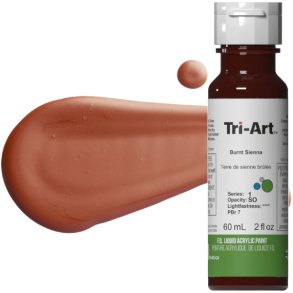 Tri-Art Liquid Burnt Sienna 60mL