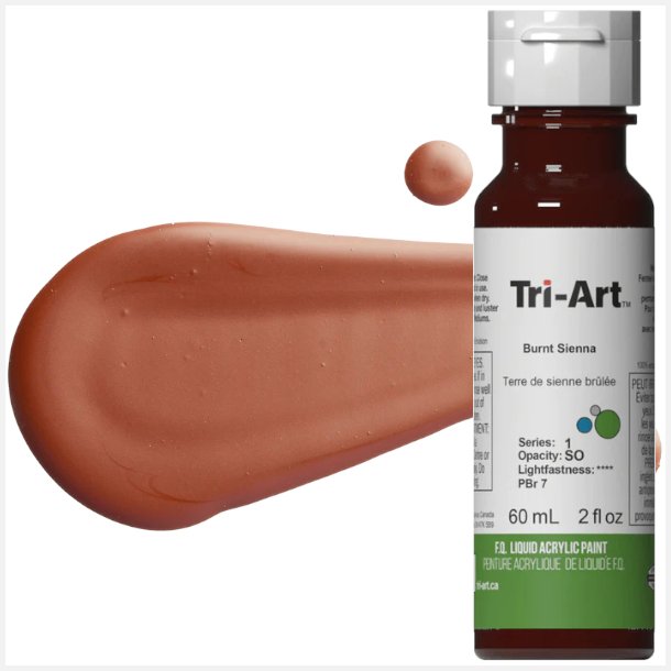 Tri-Art Liquid Burnt Sienna 60mL