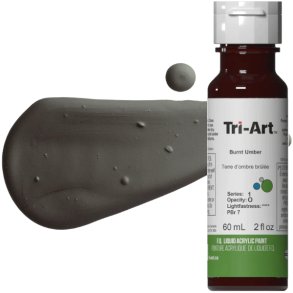 Tri-Art Liquid Burnt Umber 60mL