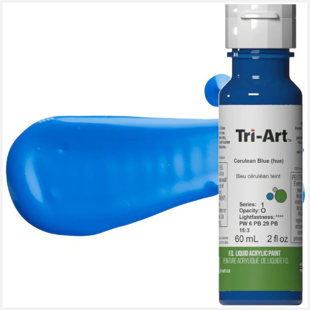 Tri-Art Liquid Cerulean Blue 60mL