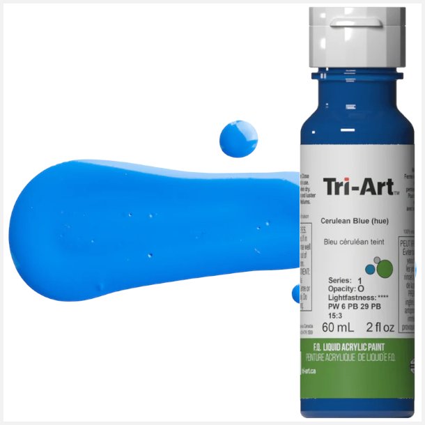 Tri-Art Liquid Cerulean Blue (Hue) 60mL