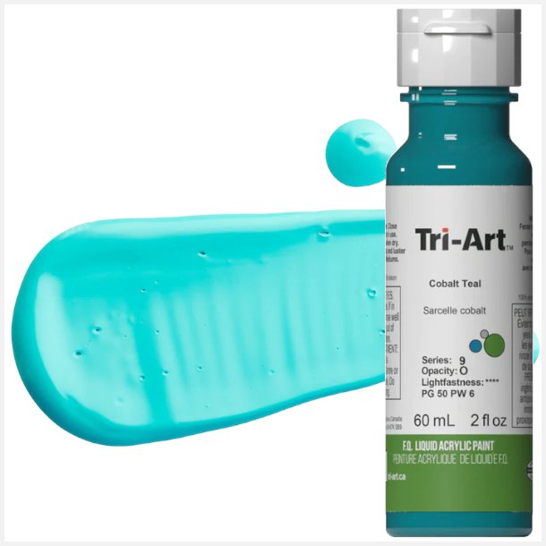 Tri-Art Liquid Cobalt Teal 60mL
