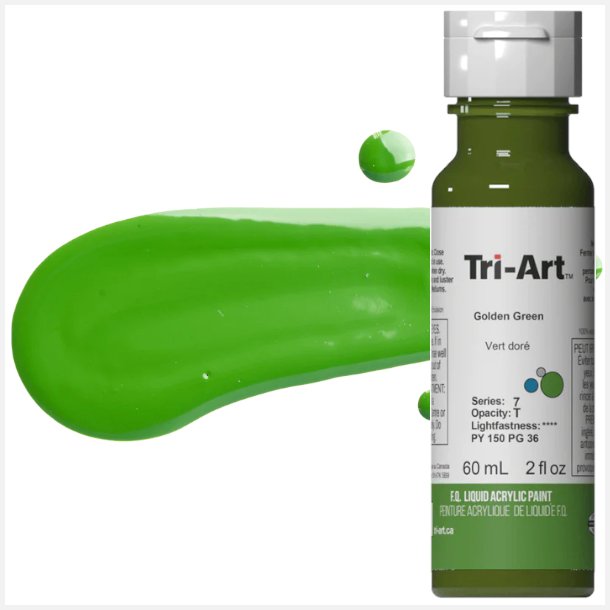 Tri-Art Liquid Golden Green 60mL