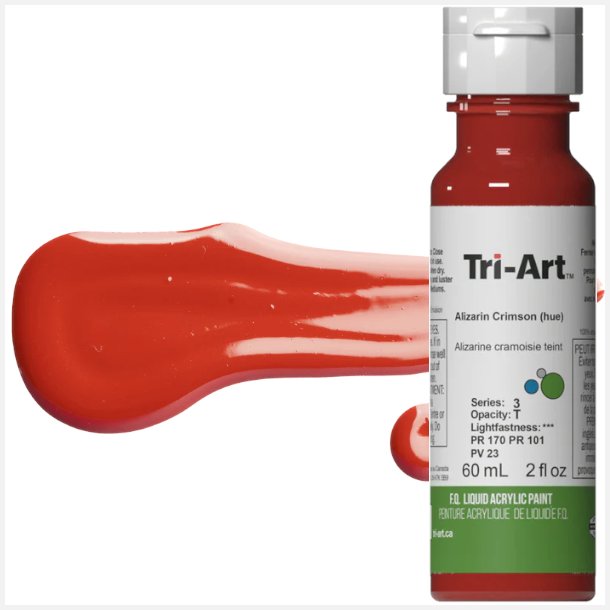 Tri-Art Liquid Alizarin Crimson (Hue) 60mL