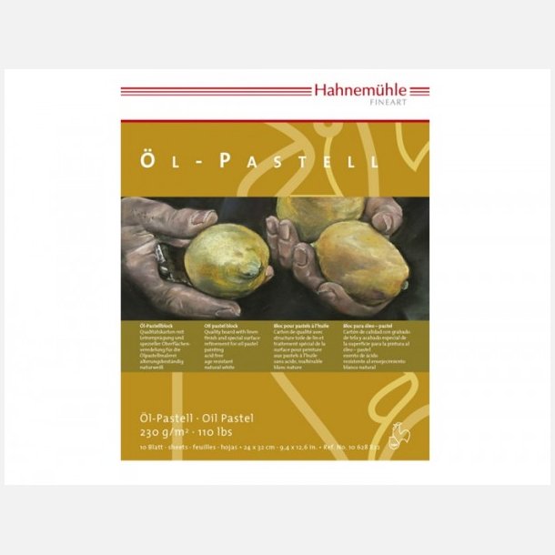 Hahnem�hle Olie pastel 24x32cm 10 ark