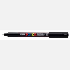 Uni Posca 1MR - Sort