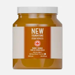 Tri-Art New Foundation 500 ml - Burnt Sienna