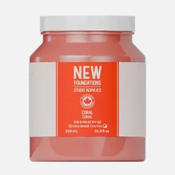 Tri-Art New Foundation 500 ml - Coral