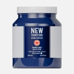 Tri-Art New Foundation 500 ml - Payne's Grey