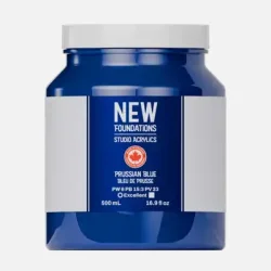 Tri-Art New Foundation 500 ml - Prussian Blue