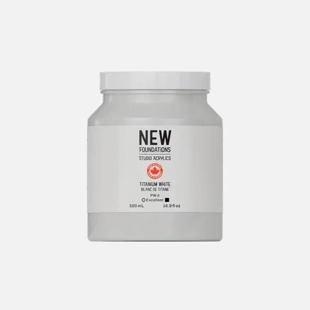 Tri-Art New Foundation 500 ml - Titanium White